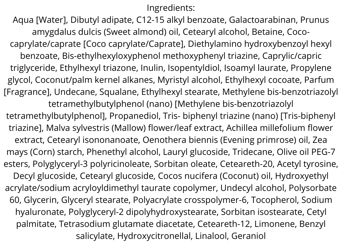 SUN Crema Corpo Protezione Solare