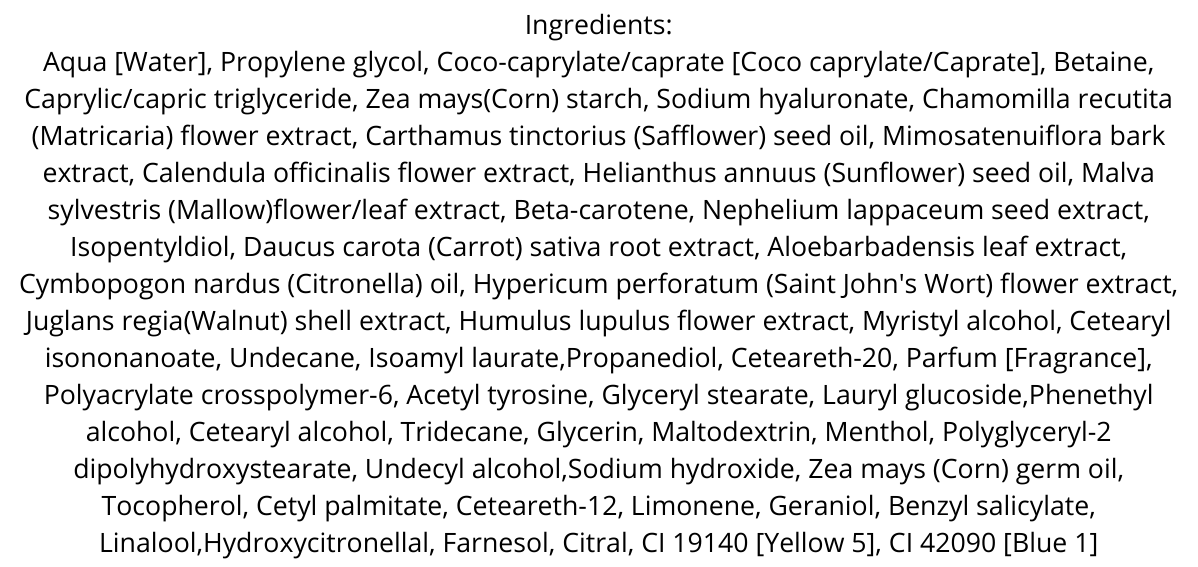 NATUA SUN Elisir Solare Rinfrescante Abbronzante
