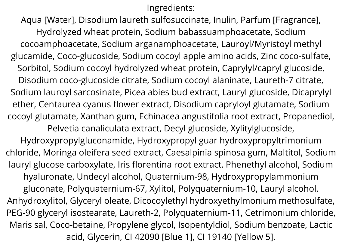 HD Hydra Shampoo Idratante per capelli secchi