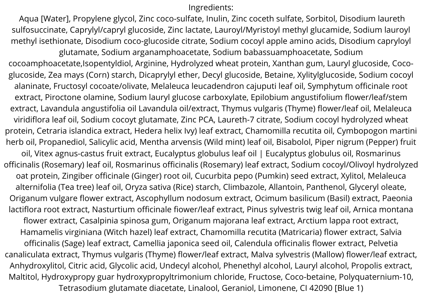 NATUA LP Leniplus shampoo antiforfora