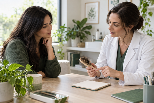 Consulenza professionale per valutare la caduta dei capelli
