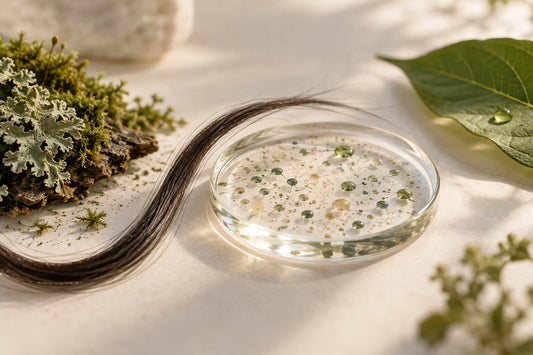 Rappresentazione dell’equilibrio del microbiota del cuoio capelluto