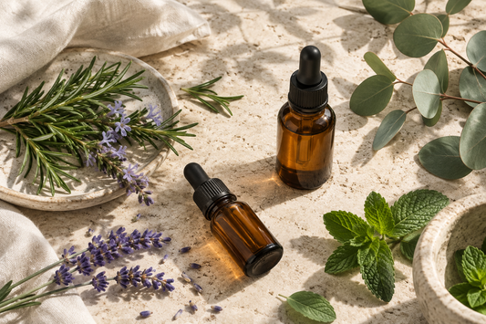 Oli botanici e piante aromatiche per cosmetici per capelli