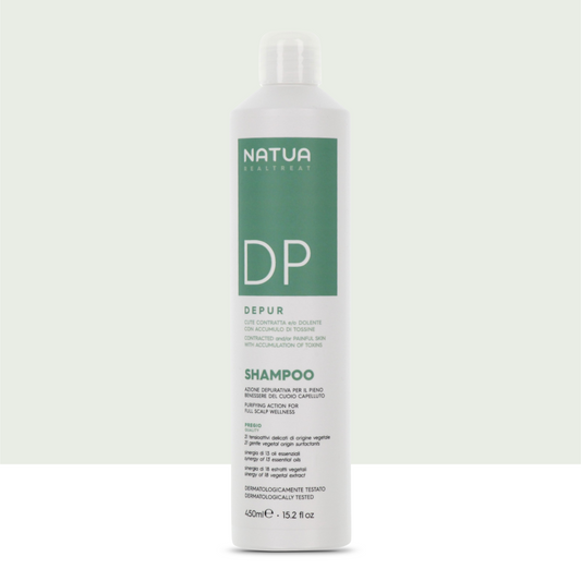 NATUA Shampoo Depur - Stop Capelli Grassi e Unti al Primo Lavaggio