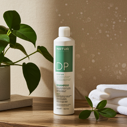 NATUA Purifying Shampoo - Stops Greasy and Oily Hair from the First Wash